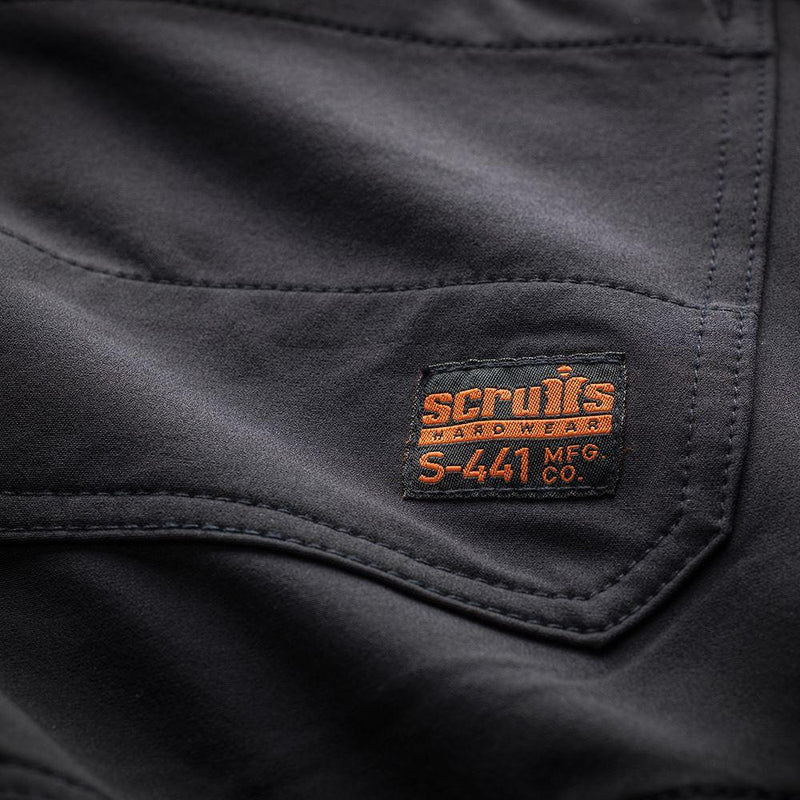 Scruffs Trade Flex Shorts Black 30" W Scruffs - Dynamic Drive