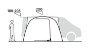 Easy Camp Reine Driveaway Awning Grey Easy Camp - Dynamic Drive