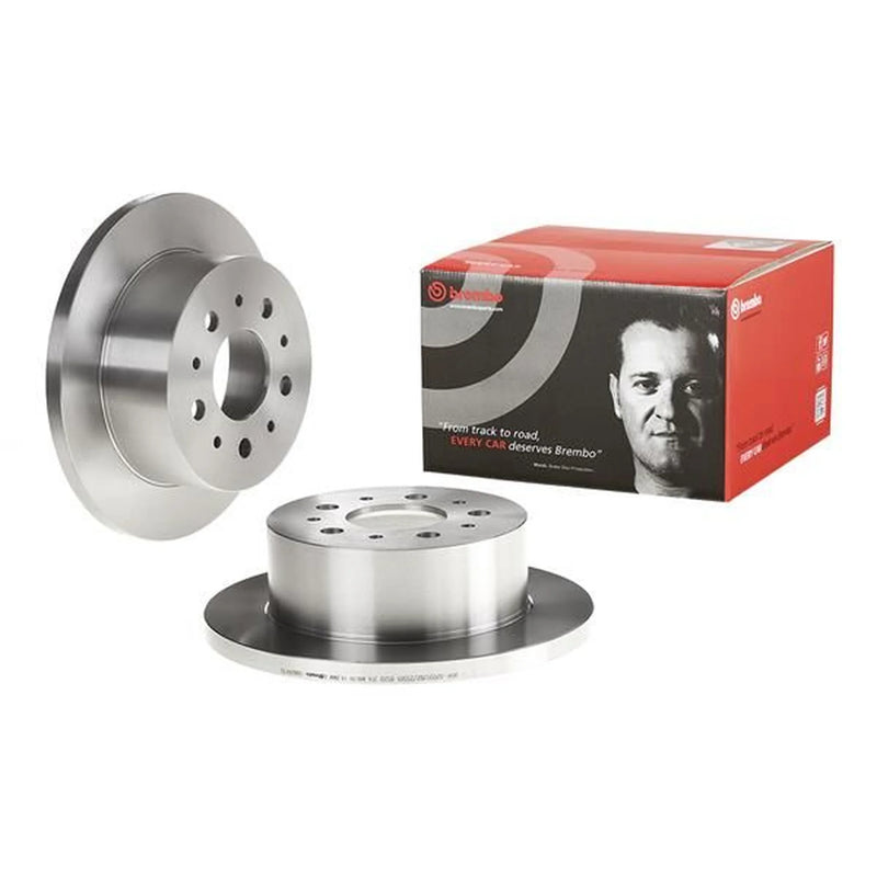 Brembo Rear Brake Solid Discs & Pads fits Ford Transit V363 Bus 2016-2024 2.0