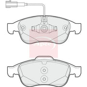 Apec Front Brake Pad Set fits Alfa Romeo Giulietta 2010-2020 1.4 1.6