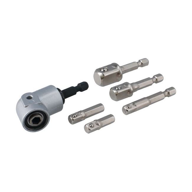 Laser Angled Drill Adaptor Set 6pc 8441 Laser - Dynamic Drive