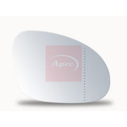 Apec Exterior Wing Mirror Glass Right fits Skoda Superb I 2001-2008