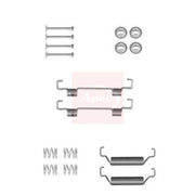 Apec Parking Brake Shoe Accessory Kit Rear fits Man Tge 2017-2024 2.0