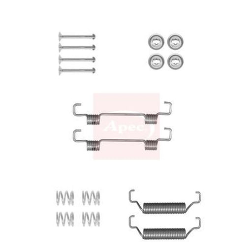 Apec Parking Brake Shoe Accessory Kit Rear KIT2135