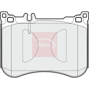 Apec Front Brake Pad Set fits Mercedes-Benz Cls 2018 on 257.361