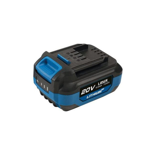 Laser 20V 4.0Ah Li-ion Battery 'One Battery Powers All' 8007 Laser - Dynamic Drive