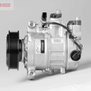 Denso Air Conditioning Compressor fits Audi A6 Allroad C6 2006-2011 2.7 3.0