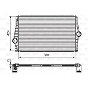 Valeo Intercooler (Charge Air Cooler) 818280