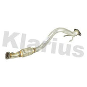 Klarius Exhaust Pipe OD fits Audi A3 2007-2013 1.4