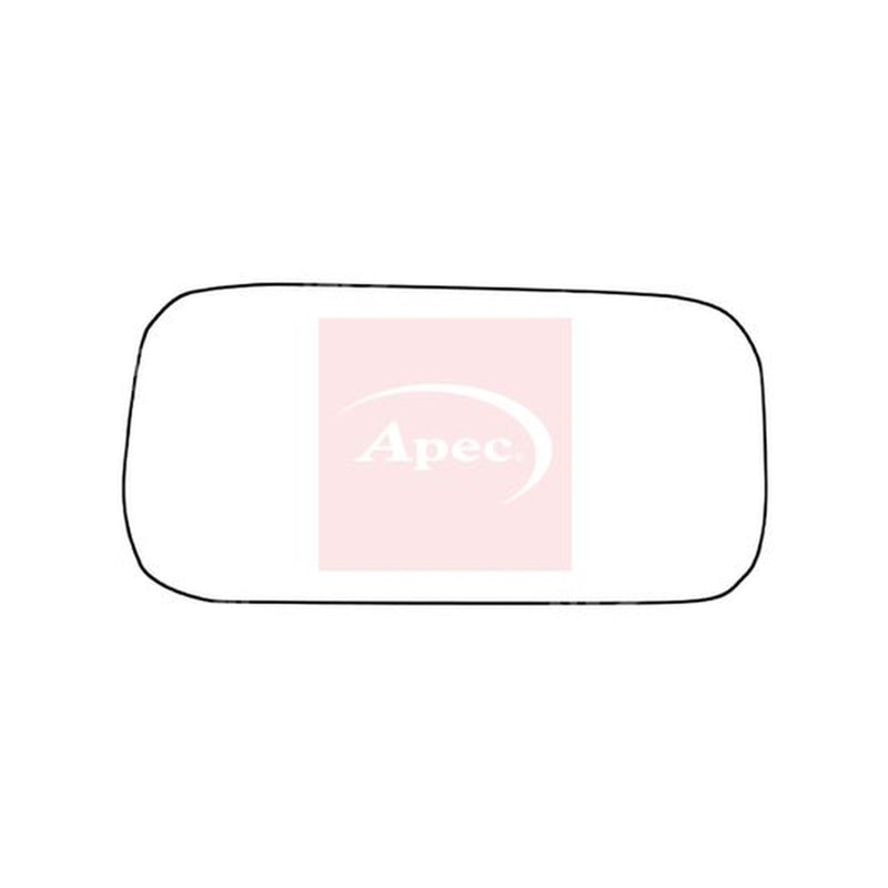 Apec Exterior Wing Mirror Glass Left fits Mercedes-Benz Sprinter 3,5-T 2018-2025