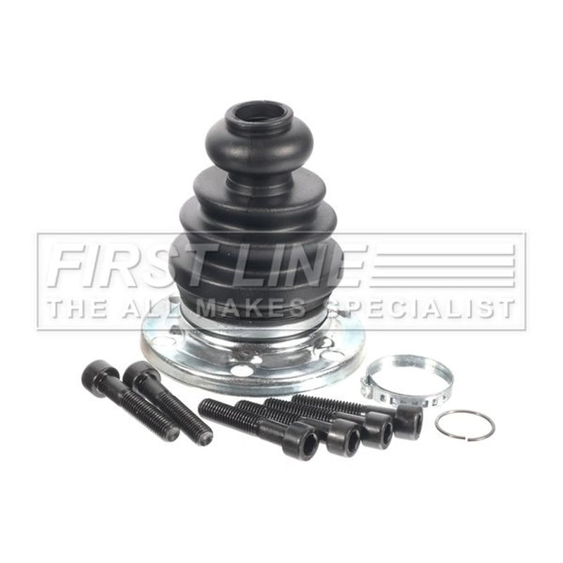 First Line Drive Shaft Bellow Kit Front Left fits Audi 100 C2 1977-1984 1.9 2.1