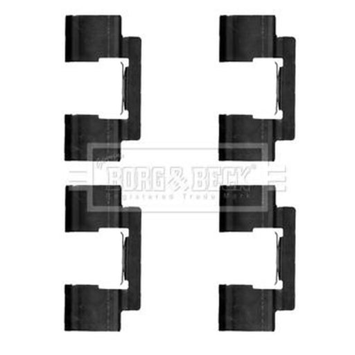 Borg & Beck Brake Pad Accessory Fitting Kit Front BBK1383
