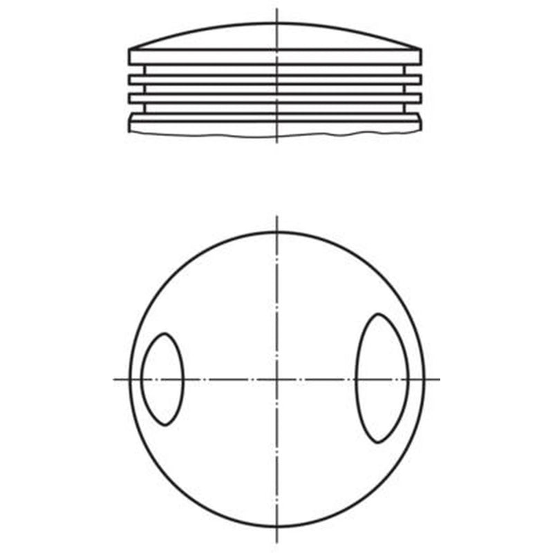 Mahle Piston Cylinder Bore = 73mm fits BMW R 60 1969-1976