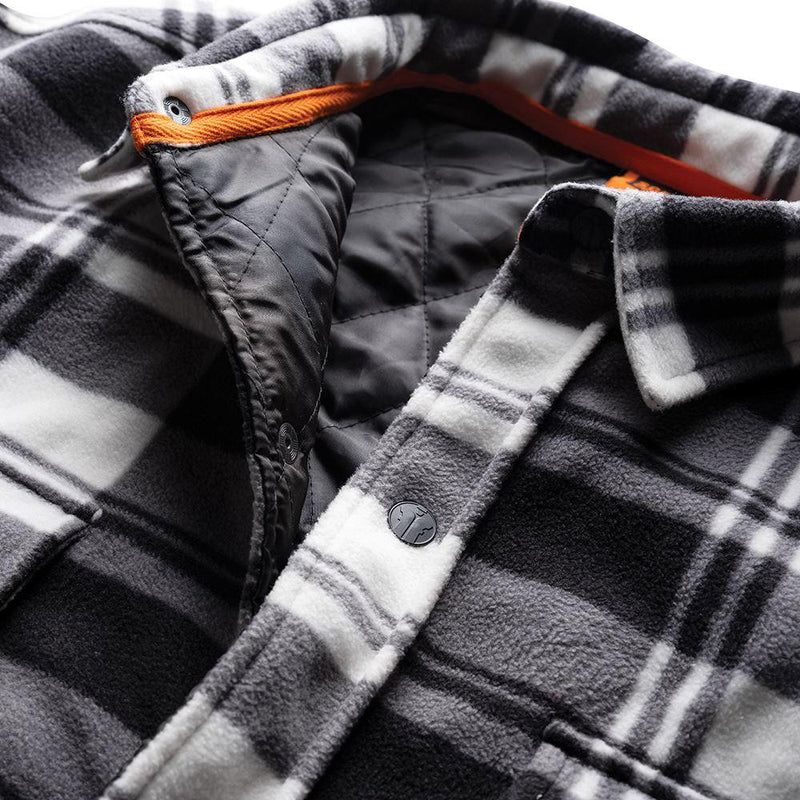 Scruffs Worker Padded Checked Shirt Black/White XXL Scruffs - Dynamic Drive