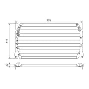 Valeo Air Conditioning Condenser 814283