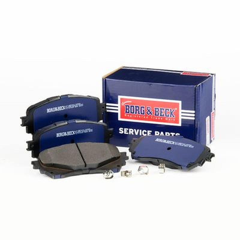 Borg & Beck Front & Rear Brake Discs & Pads fits Mazda 6 2012-2020 2.0 2.2 2.5