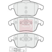 Apec Front Brake Pad Set fits Audi Q3 2011-2018 1.4 2.0