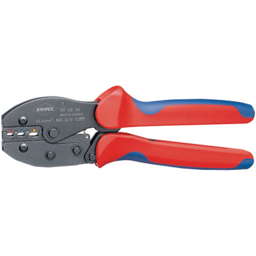 Draper Knipex 97 52 36SB Preciforce Crimping Pliers, 0.5 - 6.0mm, 220mm 87801 Draper - Dynamic Drive