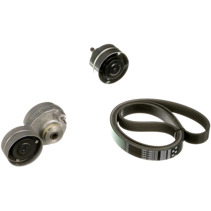 Gates V-Ribbed Belt Set fits Daf Cf 85 2005-2020 85.360 85.410 85.460 85.510