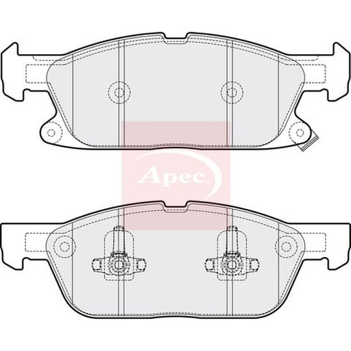 Apec Front Brake Pad Set PAD2081