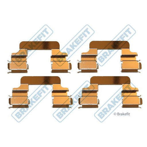 Apec Brake Pad Accessory Fitting Kit Front fits Citroën C8 2002-2009 2.0 2.2