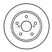 Borg & Beck Front & Rear Brake Discs & Pads fits Toyota Auris 2012-2018 1.8