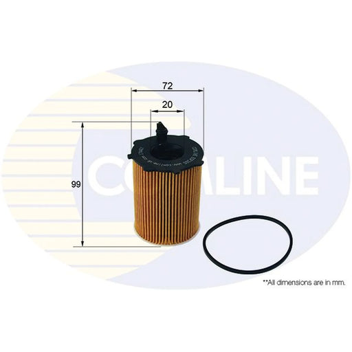 Comline Engine Oil Filter fits Citroën Berlingo / Berlingo First 2005-2011 1.6
