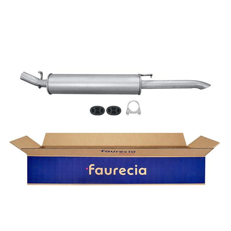 Hella End Silencer Rear fits Opel Vectra A 1992-1995 1.7