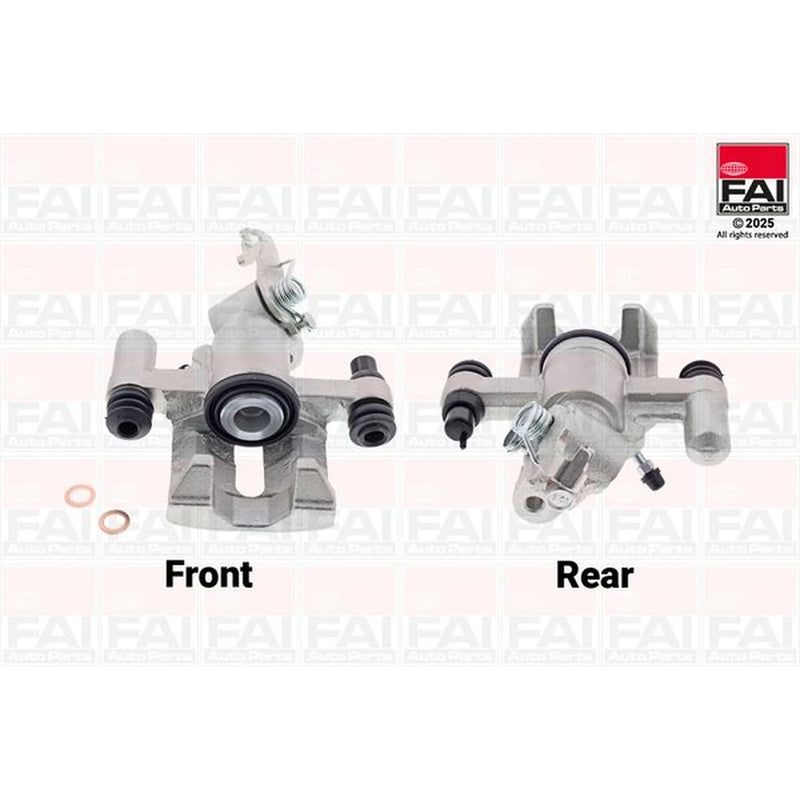FAI Brake Caliper Assembly Rear Left fits Mazda MX-5 1990-1994 1.6