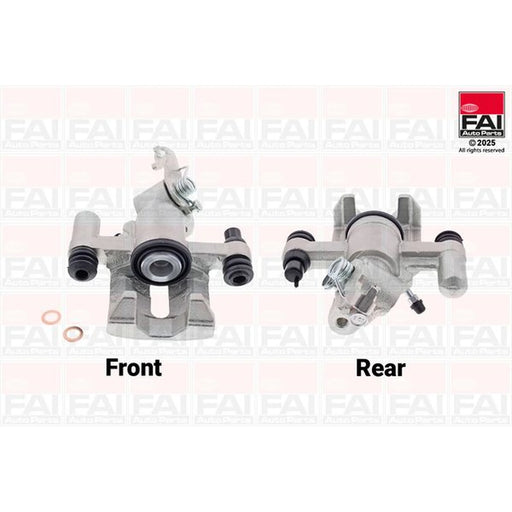 FAI Brake Caliper Assembly Rear Left fits Mazda MX-5 1990-1994 1.6