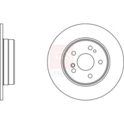 Apec 2 x Solid Rear Brake Discs SDK6231-x2