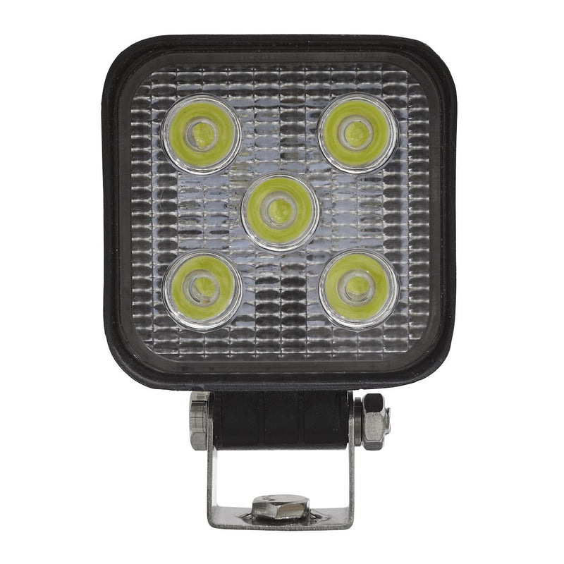 Sealey Mini Square Worklight with Mounting Bracket 15W LED LED2S Sealey  - Dynamic Drive