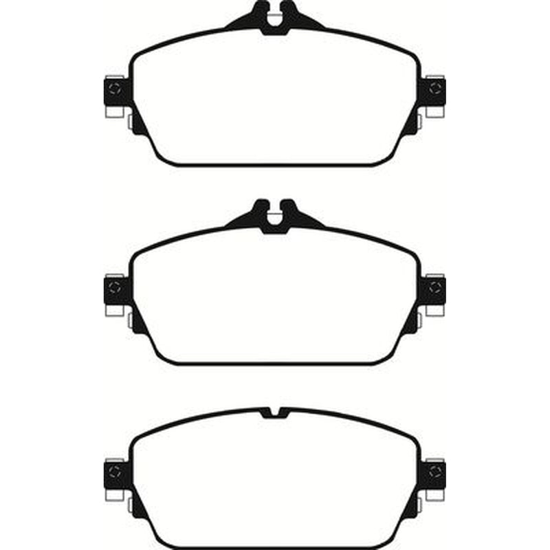 Abtex Front Brake Pad Set fits Mercedes-Benz C-Class 2013-2023