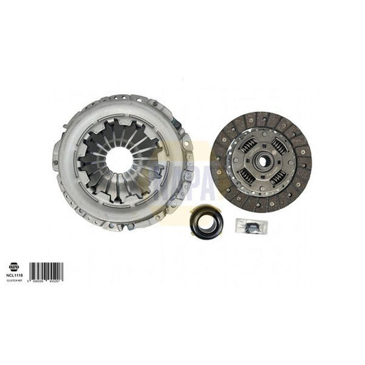 NAPA Clutch Kit Set 3pc fits Hyundai I10 I 2011-2013 1.0