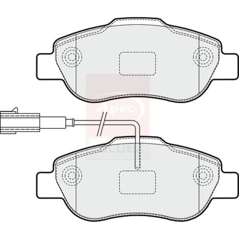 Apec Front Brake Pad Set PD3611