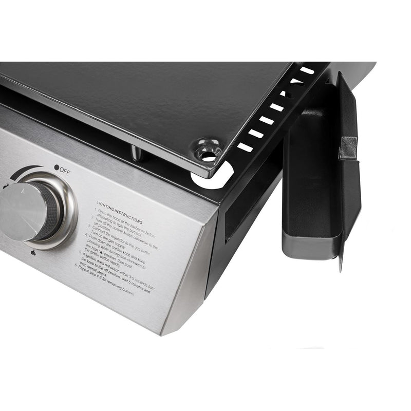 Dellonda 3 Burner 7.5kW Portable Gas Plancha - Stainless Steel Dellonda  - Dynamic Drive