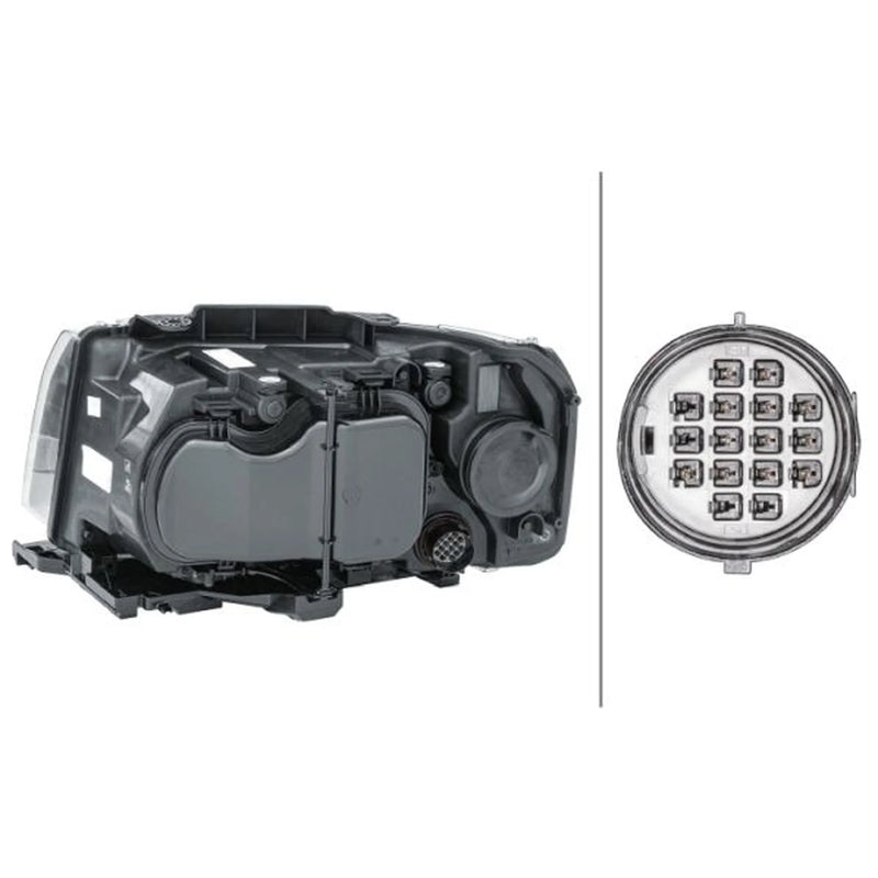Hella Headlight Headlamp PY21W Right fits Land Rover Freelander 2 2006-2014
