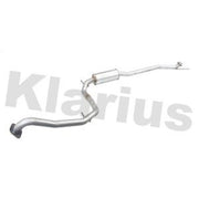 Klarius Box With Centre Pipe Centre fits Honda Civic IX 2012-2016 1.8