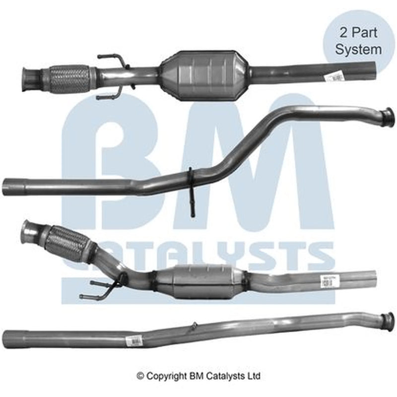 BM Catalysts Diesel Cat fits Peugeot 206 1999-2009 2.0