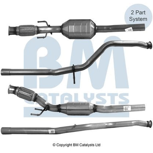 BM Catalysts Diesel Cat fits Peugeot 206 1999-2009 2.0