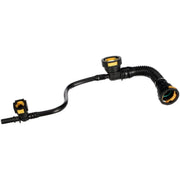 Gates Crankcase Ventilation Hose 365mm fits Citroën Berlingo First 1996-2011 1.4