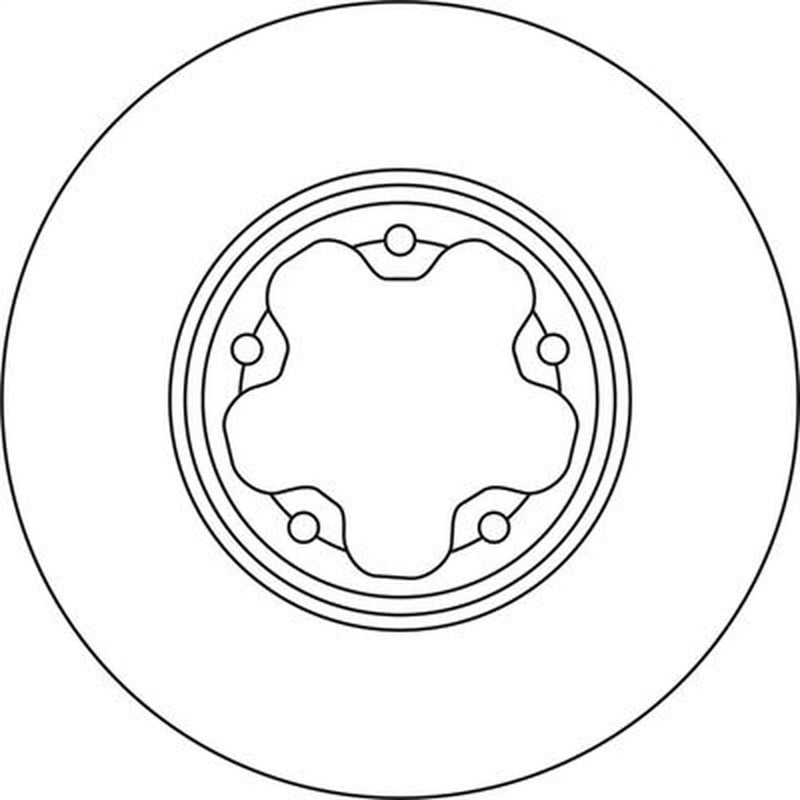 Abtex 2 x Vented Front Brake Discs BD2147V-x2
