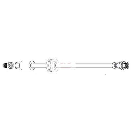 Apec Brake Hydraulic Hose Line Rear HOS4481