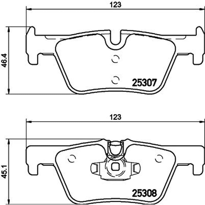 Mintex Front & Rear Brake Discs & Pads fits BMW 3 2011-2018