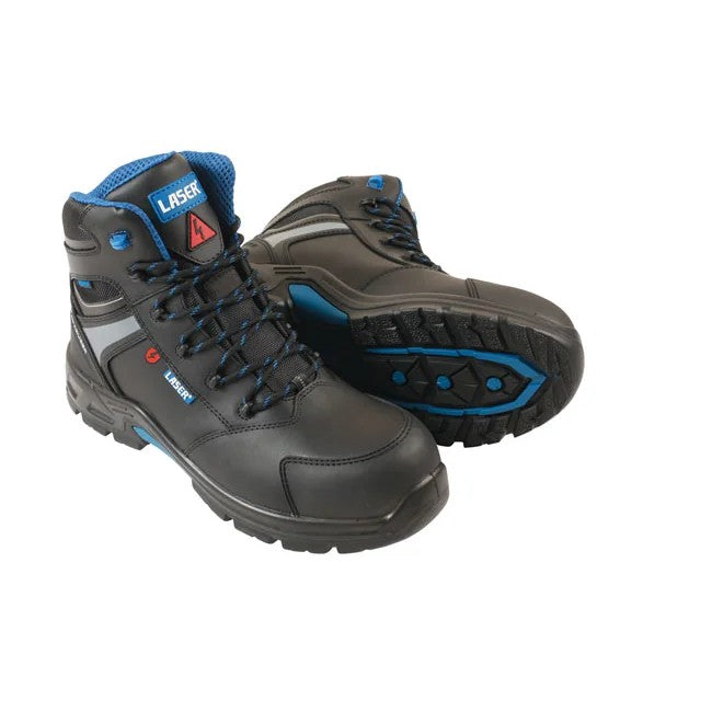 Laser Tools Waterproof Safety Work Boots, Size 10 (UK) / 44 (EU) - PL