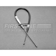 First Line Handbrake Cable Left Rear fits VW Polo 1982-1994 1.0 1.3 1.4