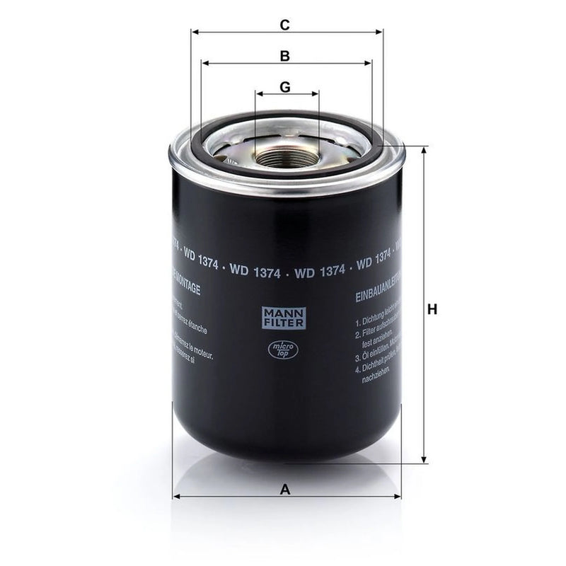 MANN-FILTER Automatic Transmission Hydraulic Filter