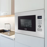 Baridi Integrated Microwave Oven 20L Capacity 900W - Stainless Steel Baridi - Dynamic Drive