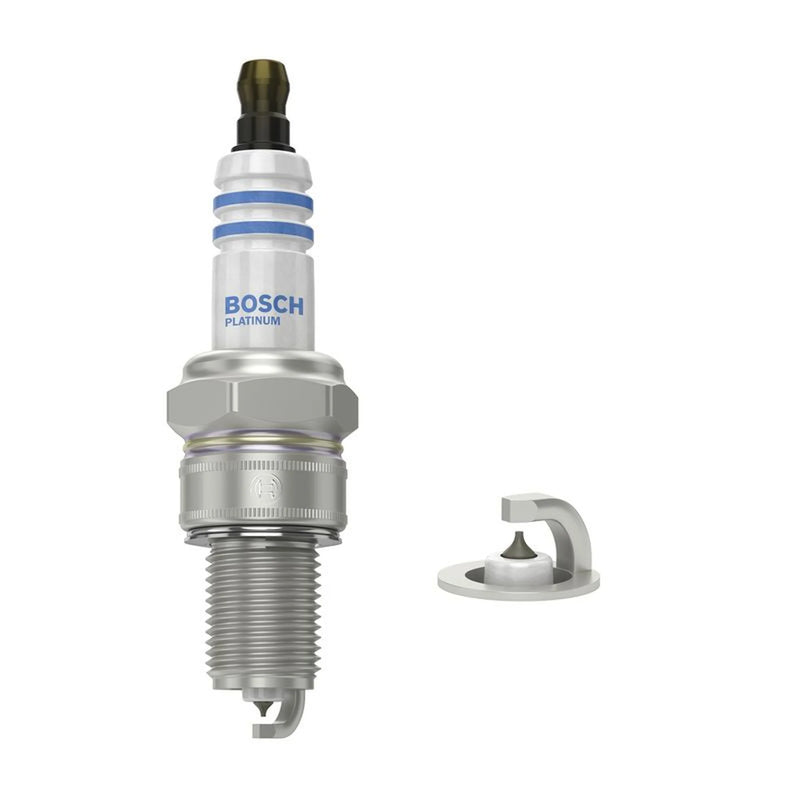 Bosch Ignition Service Kit (4 Spark Plugs + Ignition Coil) fits VW Beetle