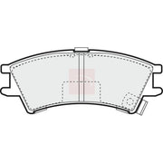Apec Front Brake Pad Set fits Hyundai Amica / Atoz 1998-2003 1.0
